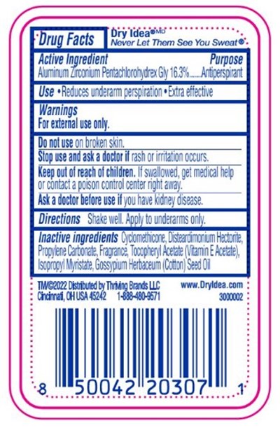 Warnings Section - DIAD AP RO Powder Fresh Back Label